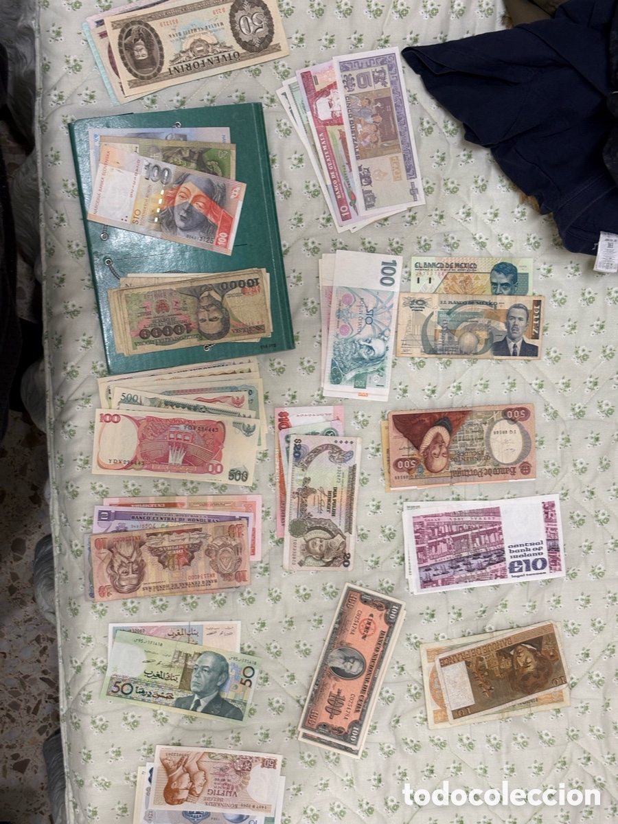 Material numism&aacute;tico: Billetes de pa&iacute;ses diferentes - Foto 1
