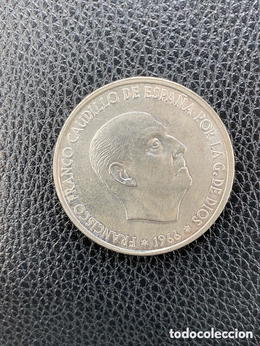 Material numism&aacute;tico: Moneda de plata de 1966 - Foto 1