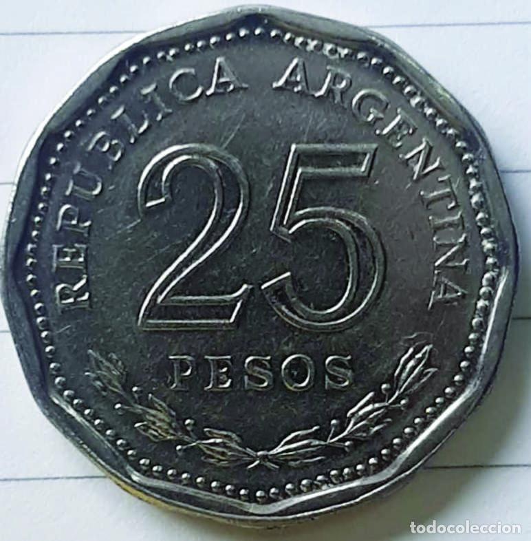 Material numism&aacute;tico: Moneda Argentina de 25 pesos - A&ntilde;o 1968 - Foto 2