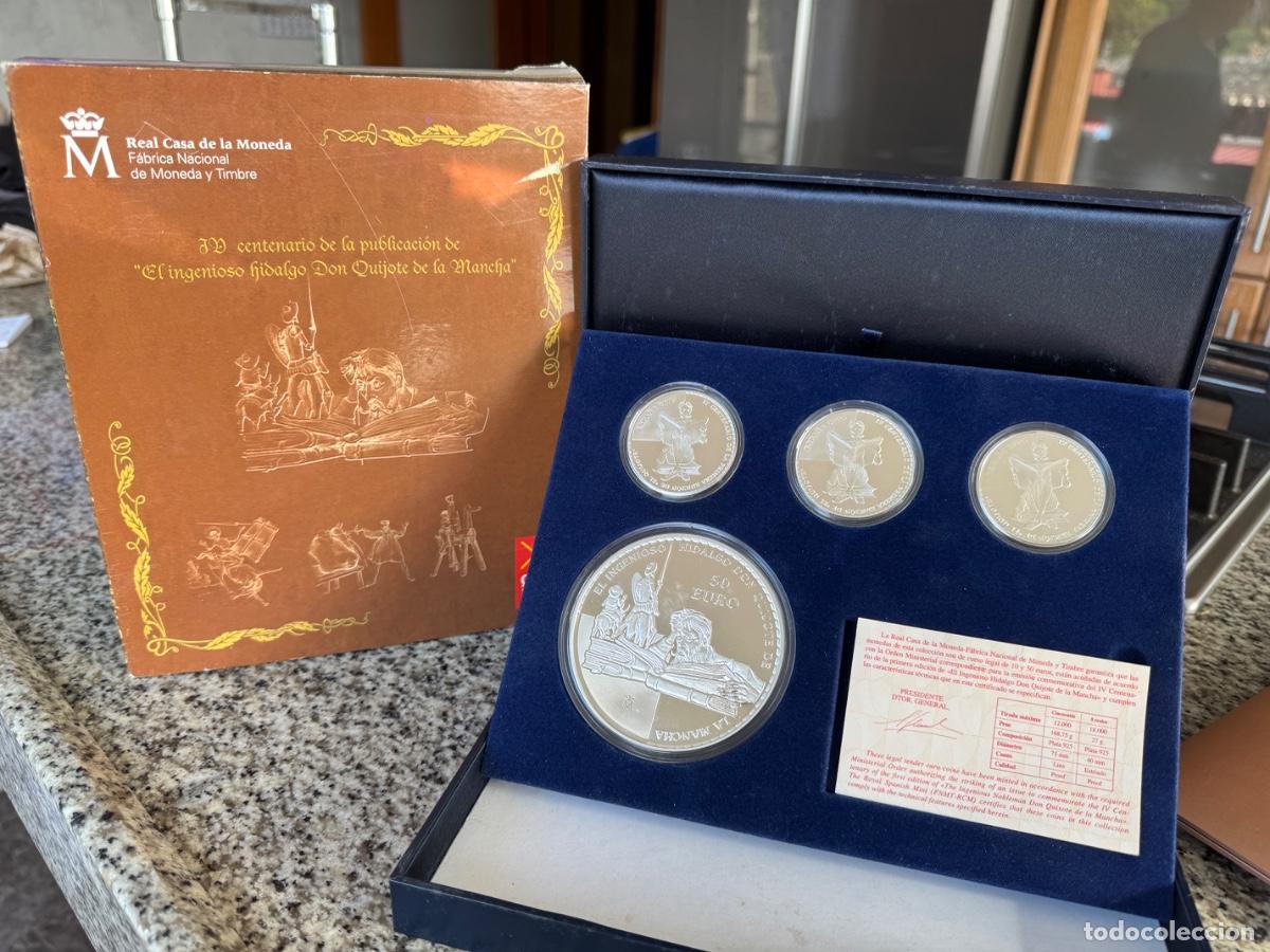 Material numism&aacute;tico: Colecci&oacute;n del IV centenario del Quijote - Foto 1