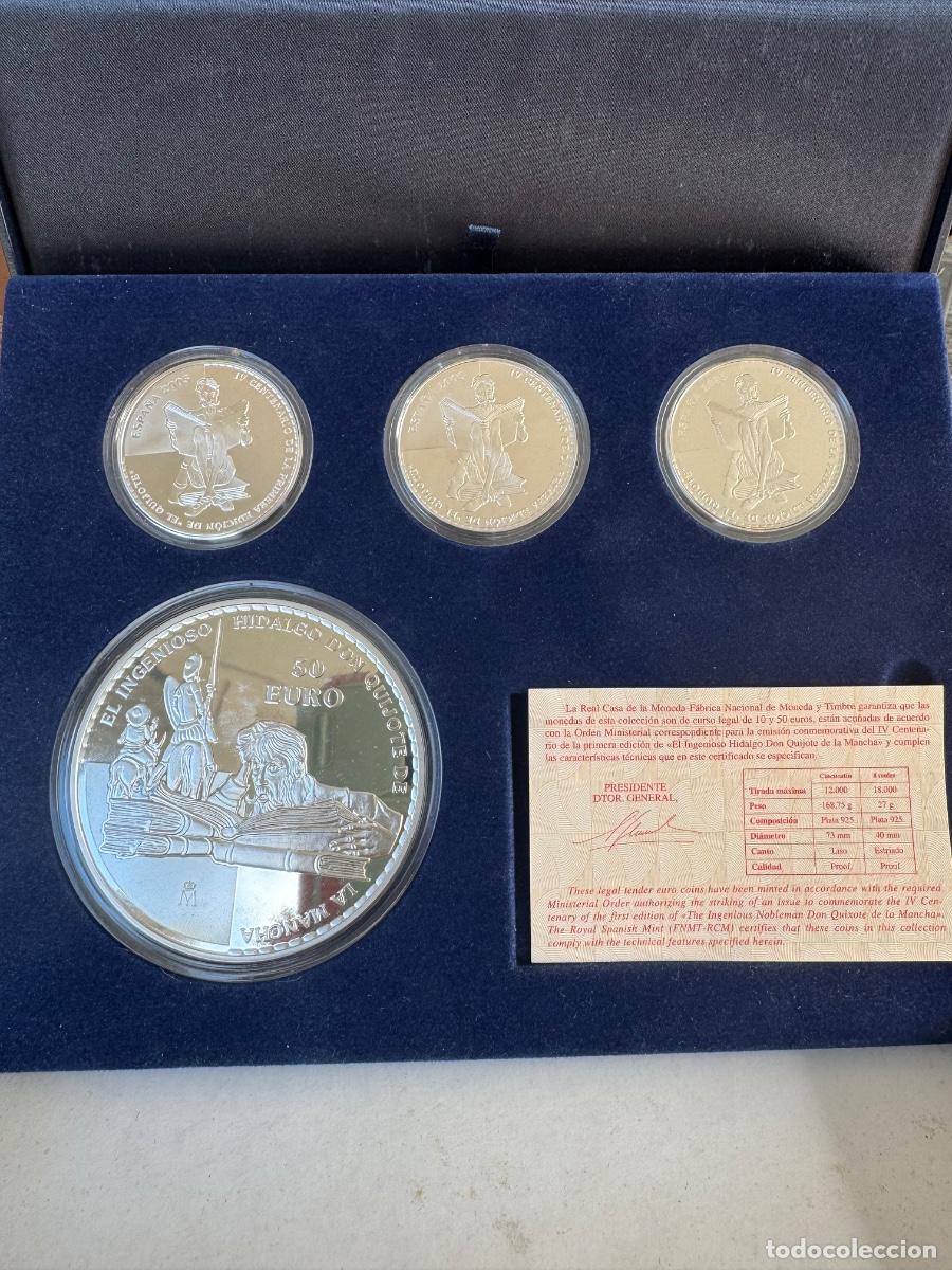 Material numism&aacute;tico: Colecci&oacute;n del IV centenario del Quijote - Foto 5
