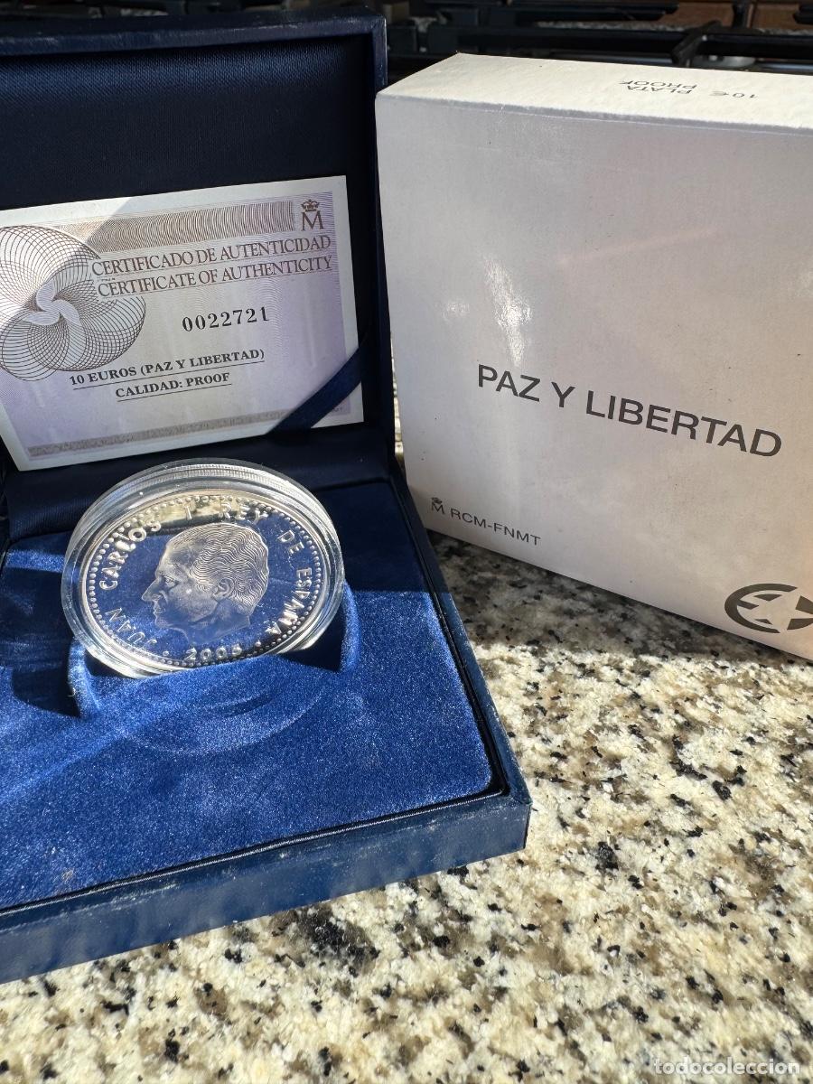 Material numism&aacute;tico: Moneda 10&euro; &ldquo;Paz y Libertad &ldquo; - Foto 1