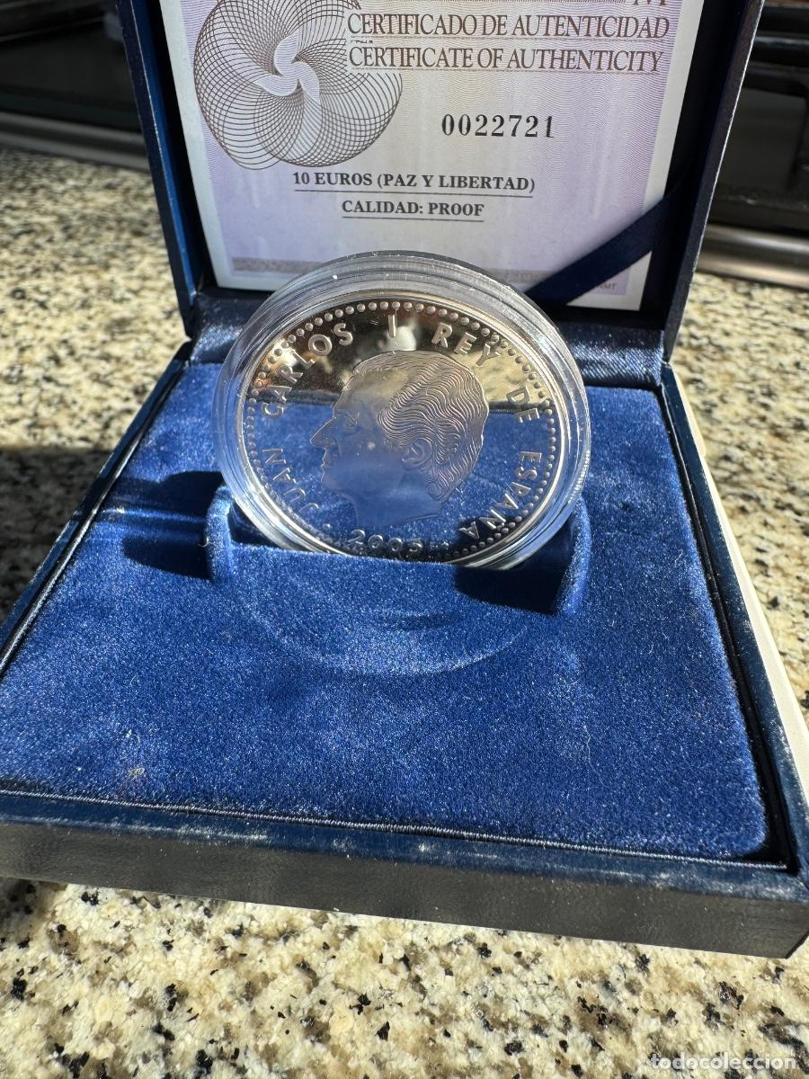 Material numism&aacute;tico: Moneda 10&euro; &ldquo;Paz y Libertad &ldquo; - Foto 2