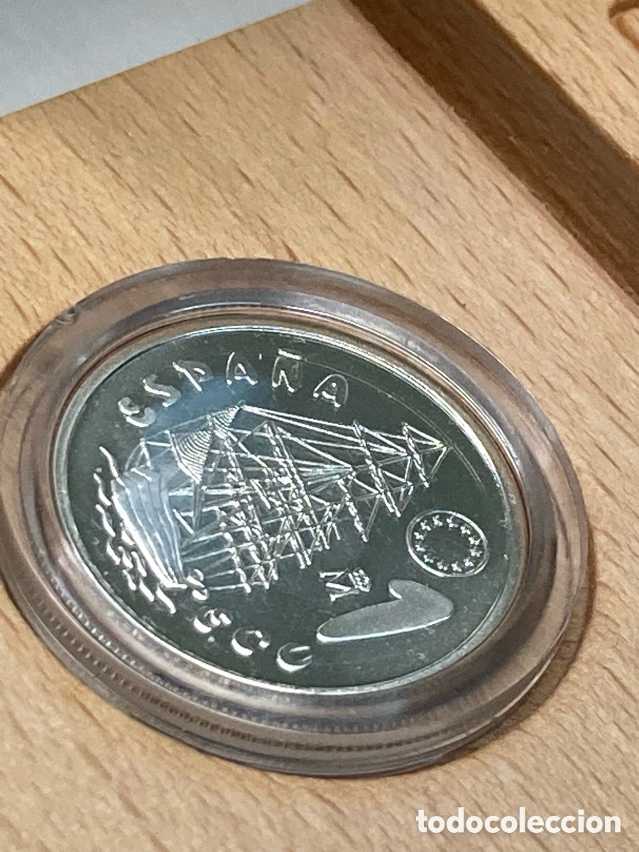 Material numism&aacute;tico: Moneda de plata 1 Ecu 1996 /XY13 - Foto 1
