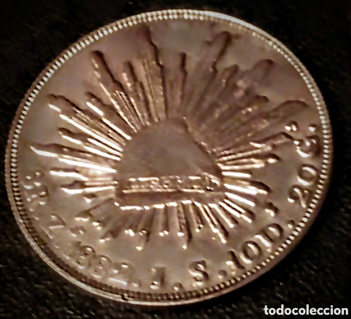 Material numism&aacute;tico: 8 reales moneda de 1882 de plata - Foto 1