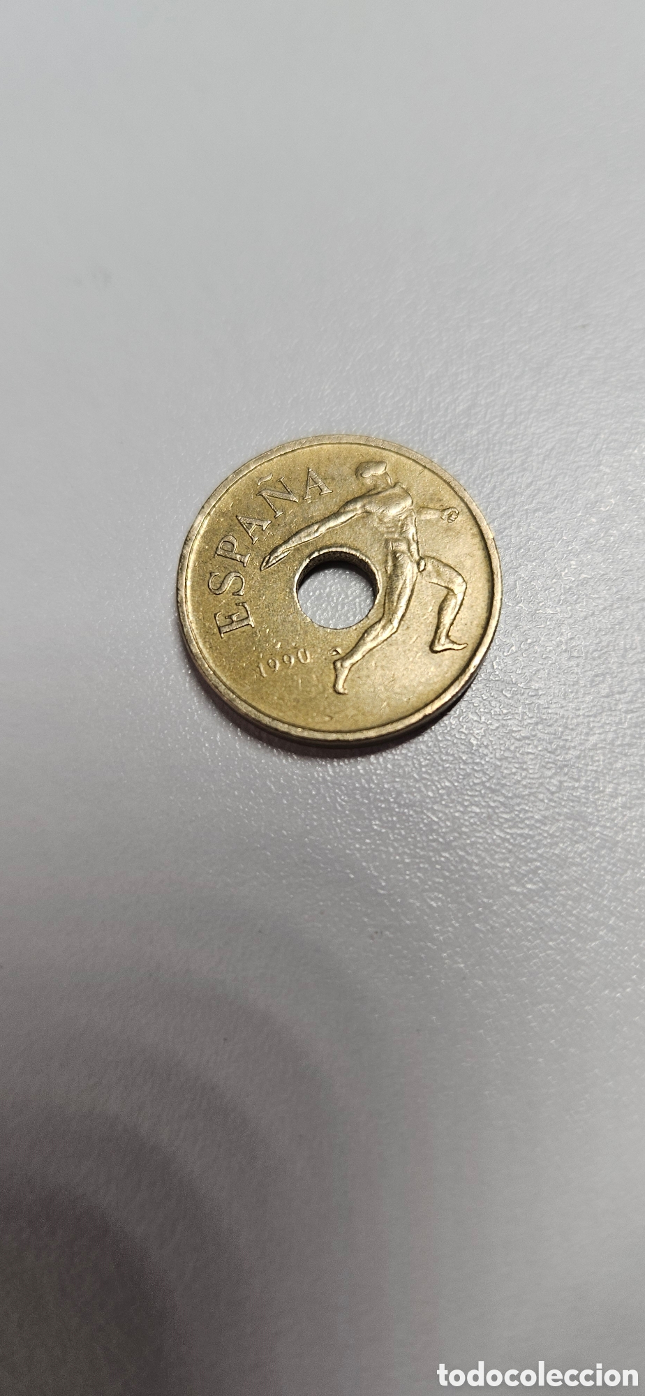 Material numism&aacute;tico: MONEDA 25 PESETAS BARCELONA 92 - Foto 2