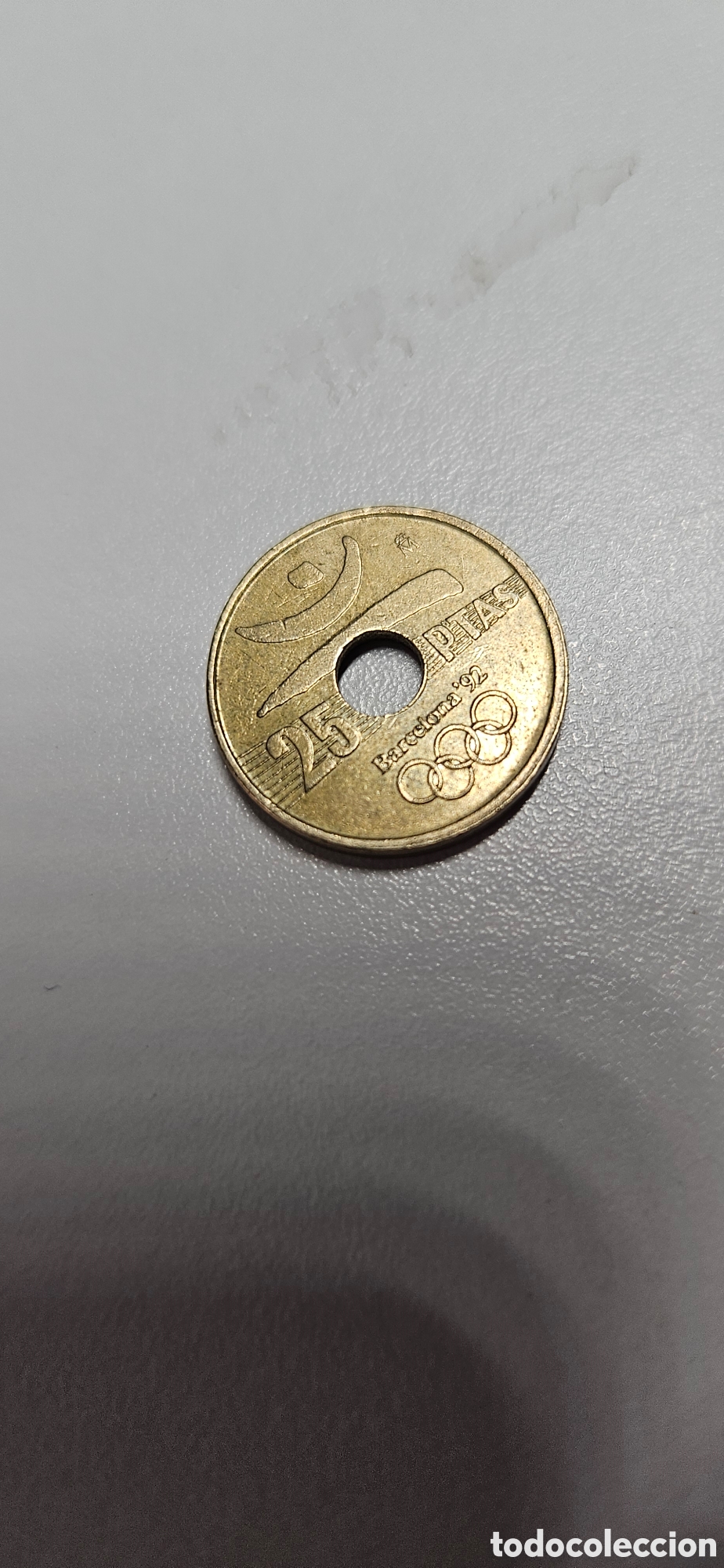 Material numism&aacute;tico: MONEDA 25 PESETAS BARCELONA 92 - Foto 1