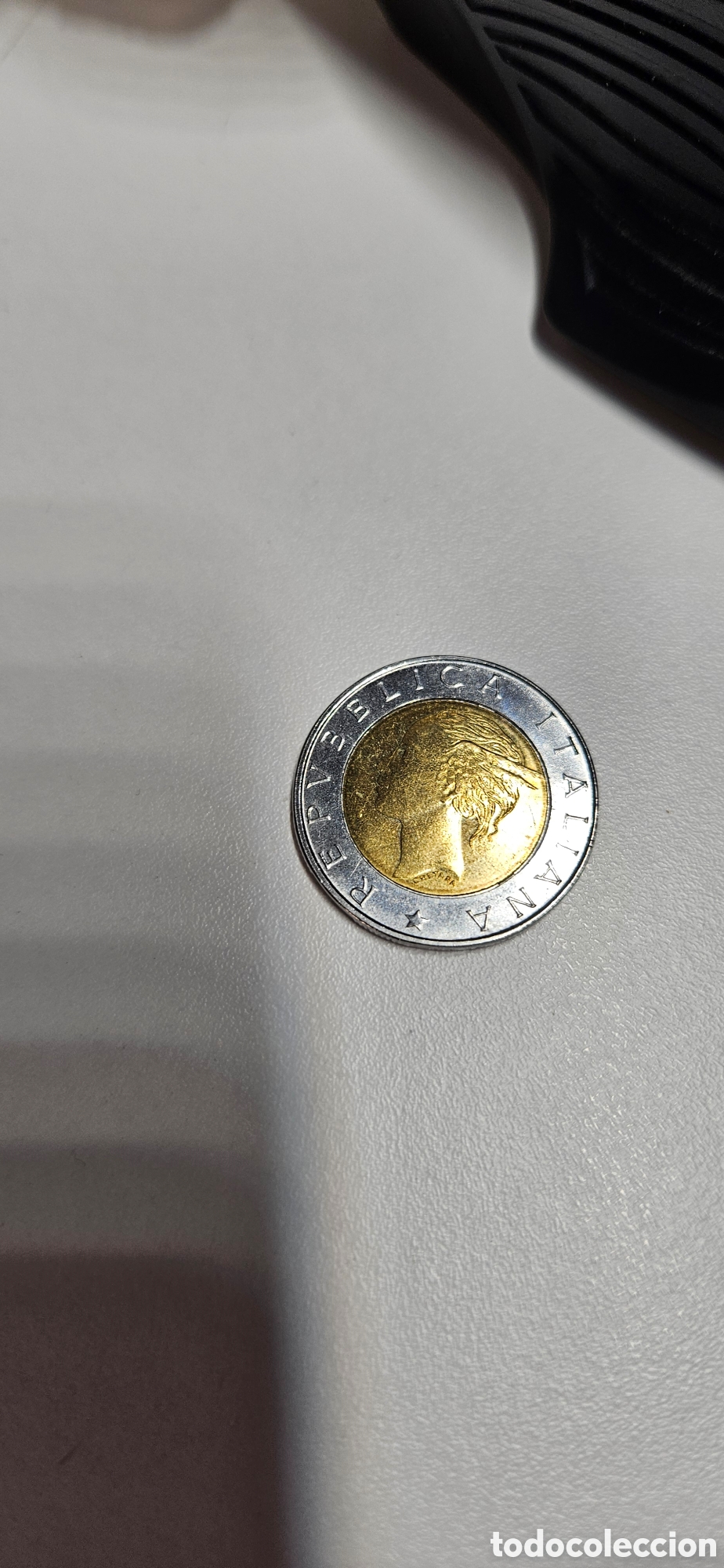 Material numism&aacute;tico: MONEDA 500 LIRAS 1978 IFAD 1998 - Foto 1