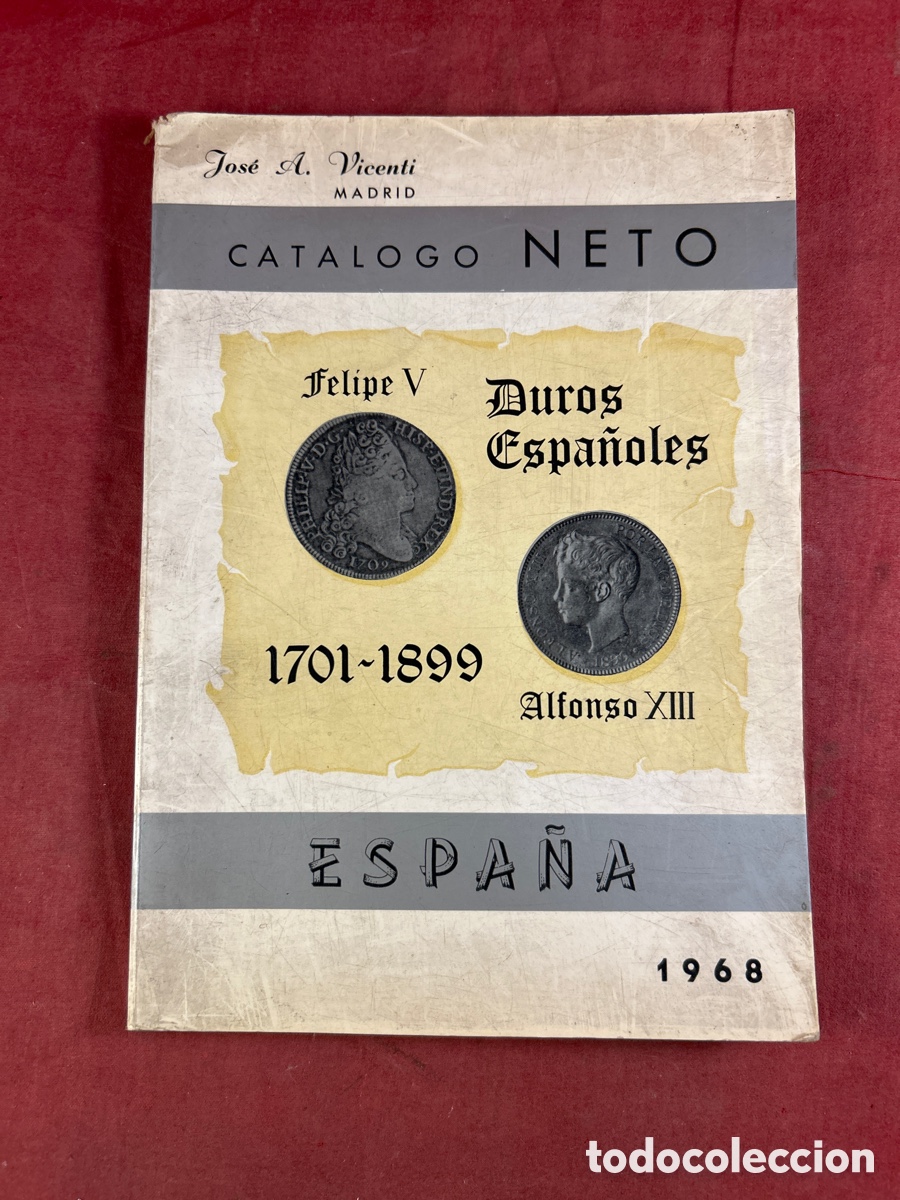 Material numism&aacute;tico: CAT&Aacute;LOGO DE MONEDAS ESPA&Ntilde;A 1968 - Foto 1