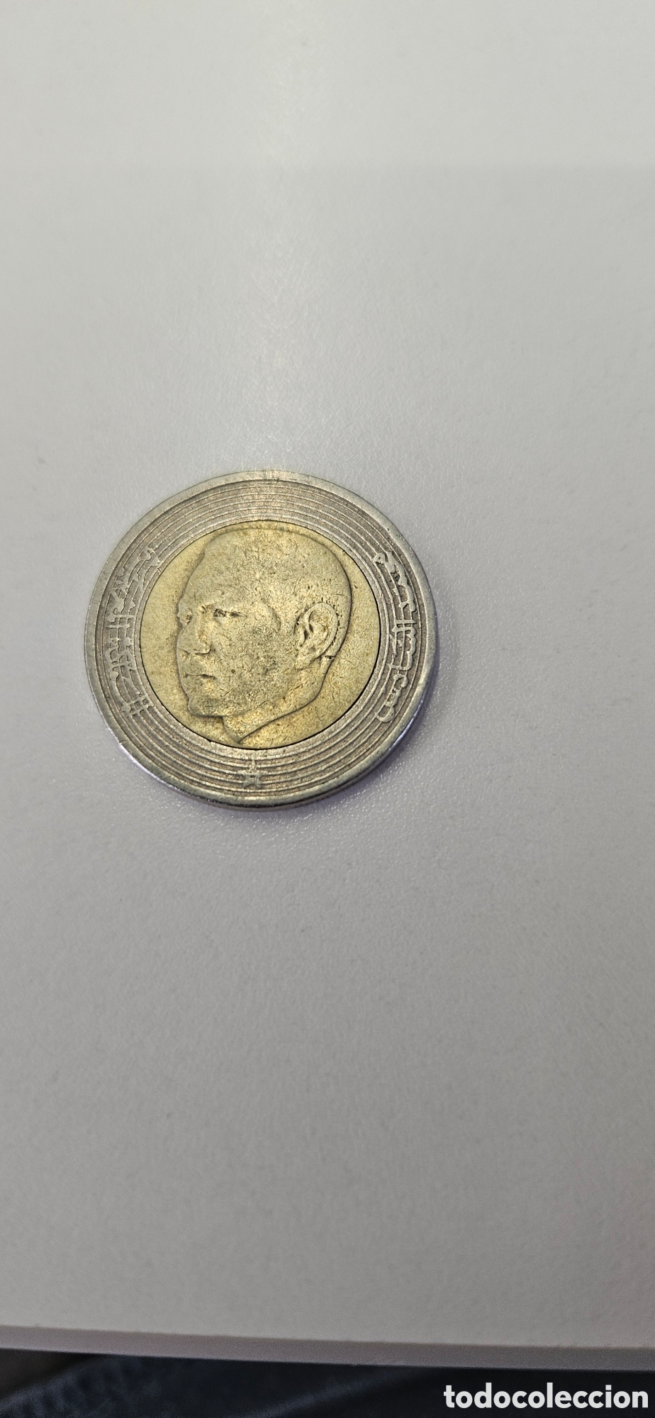 Material numism&aacute;tico: Monedas de 5 Dirham 2002 - Foto 2