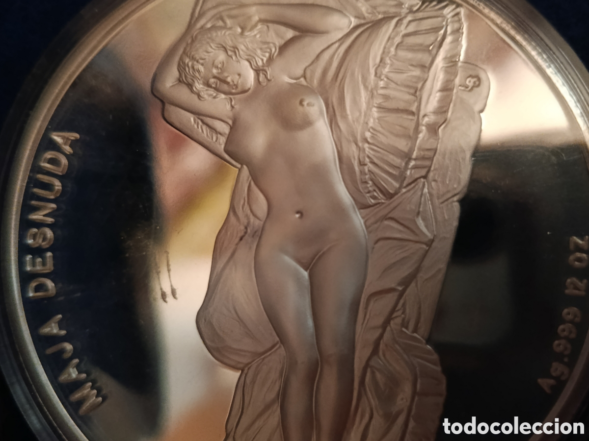 Material numism&aacute;tico: Moneda de plata pura de 12 onzas. - Foto 4