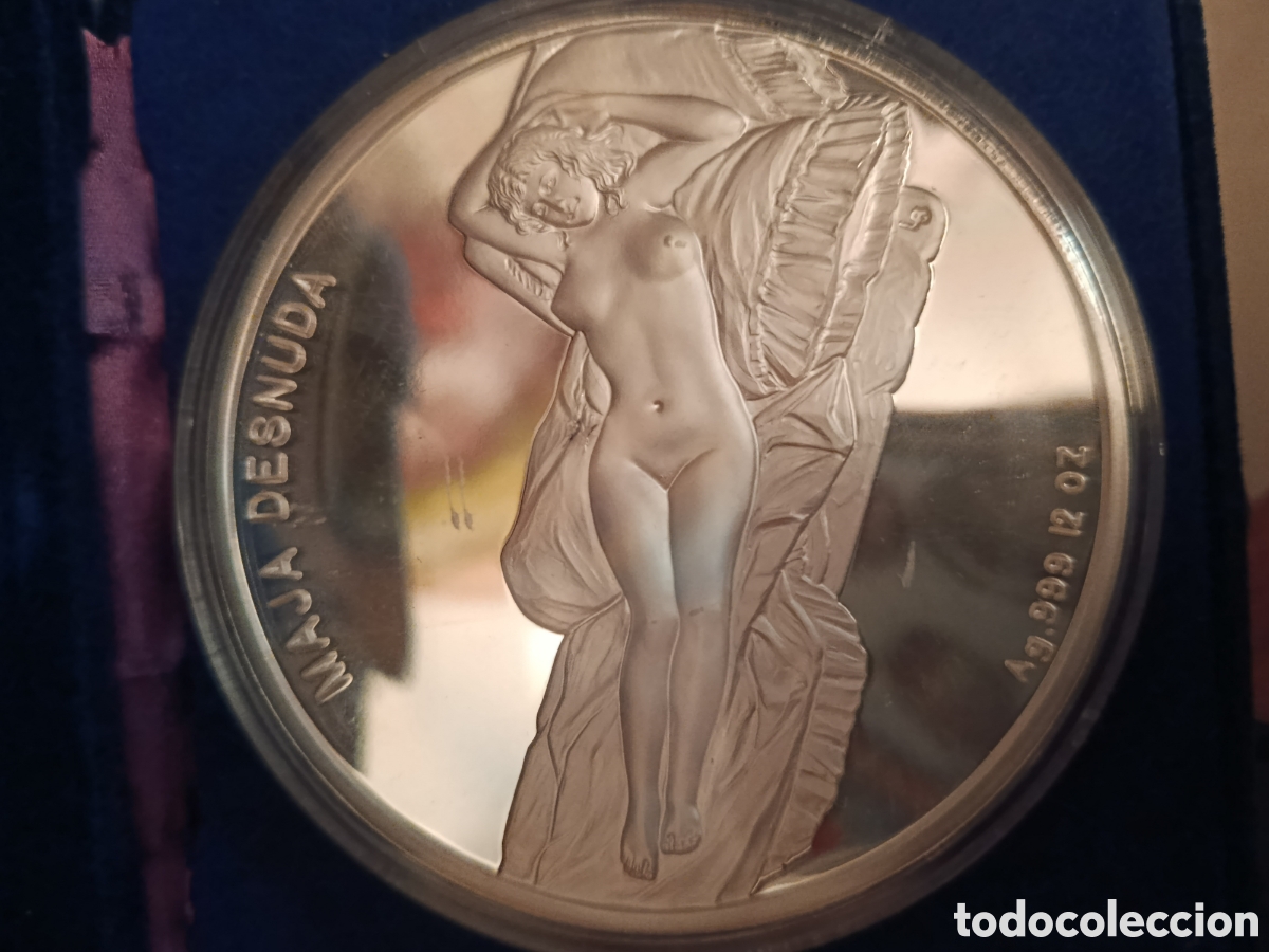 Material numism&aacute;tico: Moneda de plata pura de 12 onzas. - Foto 5