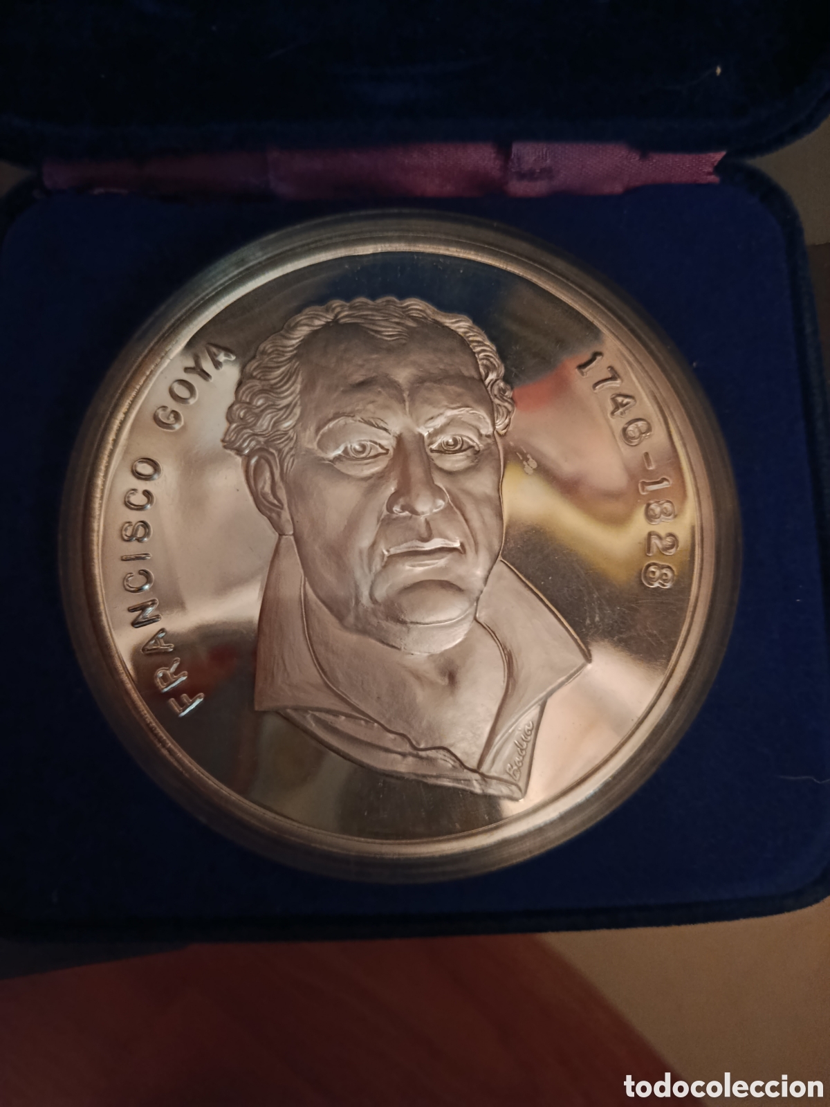 Material numism&aacute;tico: Moneda de plata pura de 12 onzas. - Foto 6