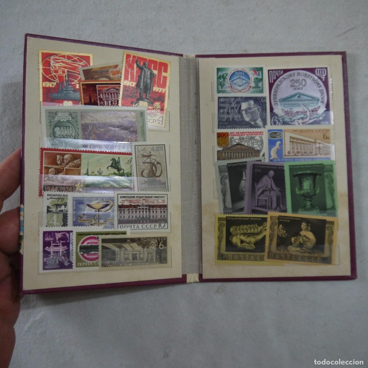 Material numism&aacute;tico: ALBUM DE SELLOS DE RUSIA SIN CIRCULAR - Foto 2