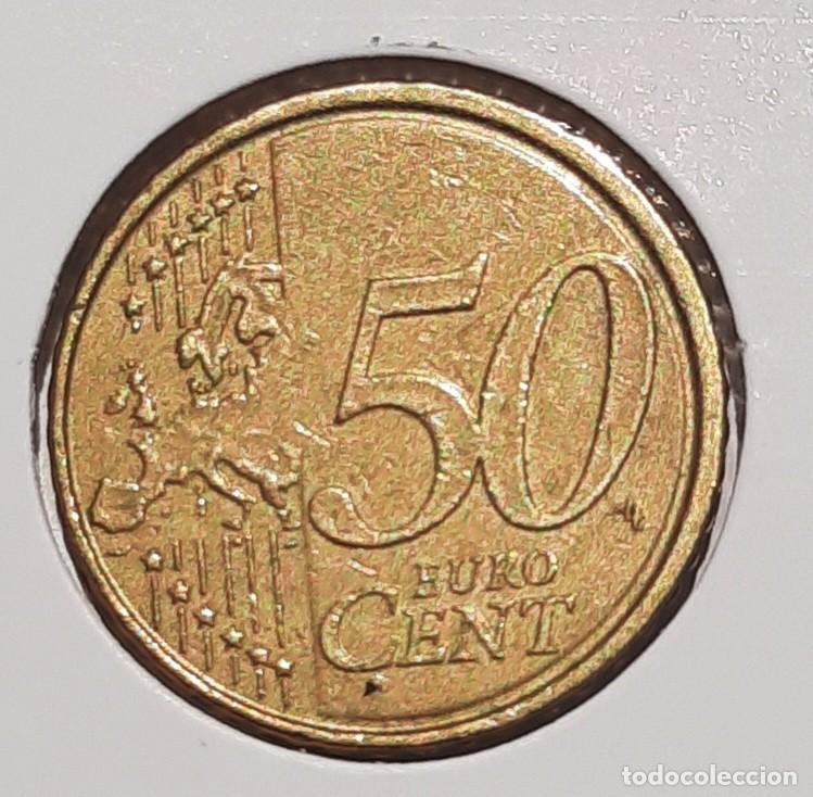 Material numism&aacute;tico: moneda de 50 c&eacute;ntimos de euro 2012 B&eacute;lgica - Foto 2
