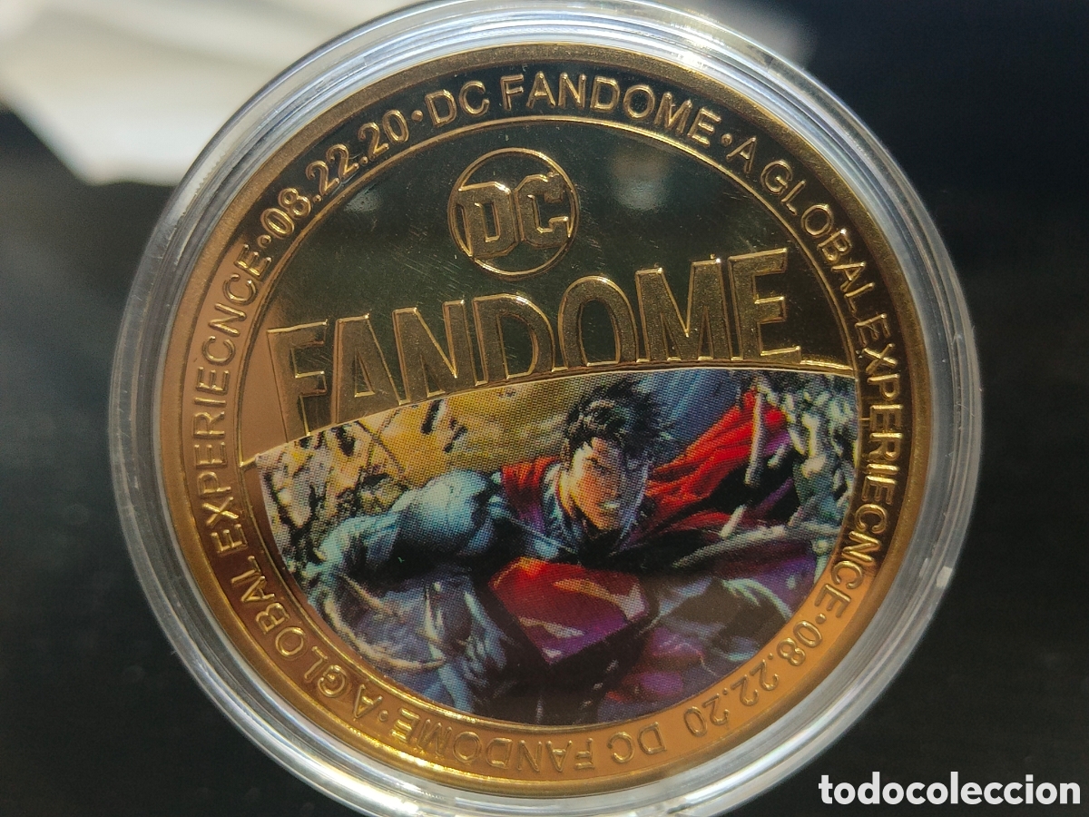 Material numism&aacute;tico: Superman moneda conmemorativa - Foto 1