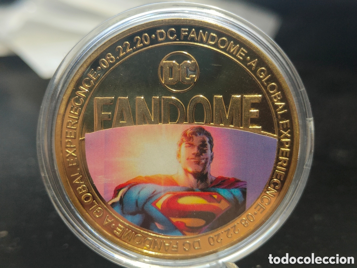 Material numism&aacute;tico: Superman moneda conmemorativa - Foto 1