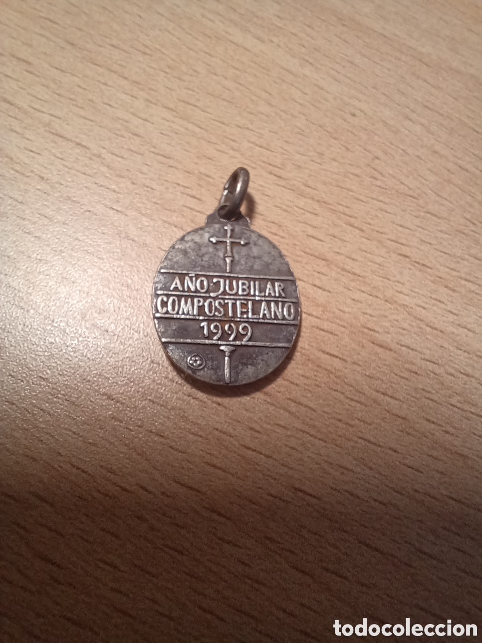 Material numism&aacute;tico: Medalla a&ntilde;o jubilar compostelano 1999 - Foto 5