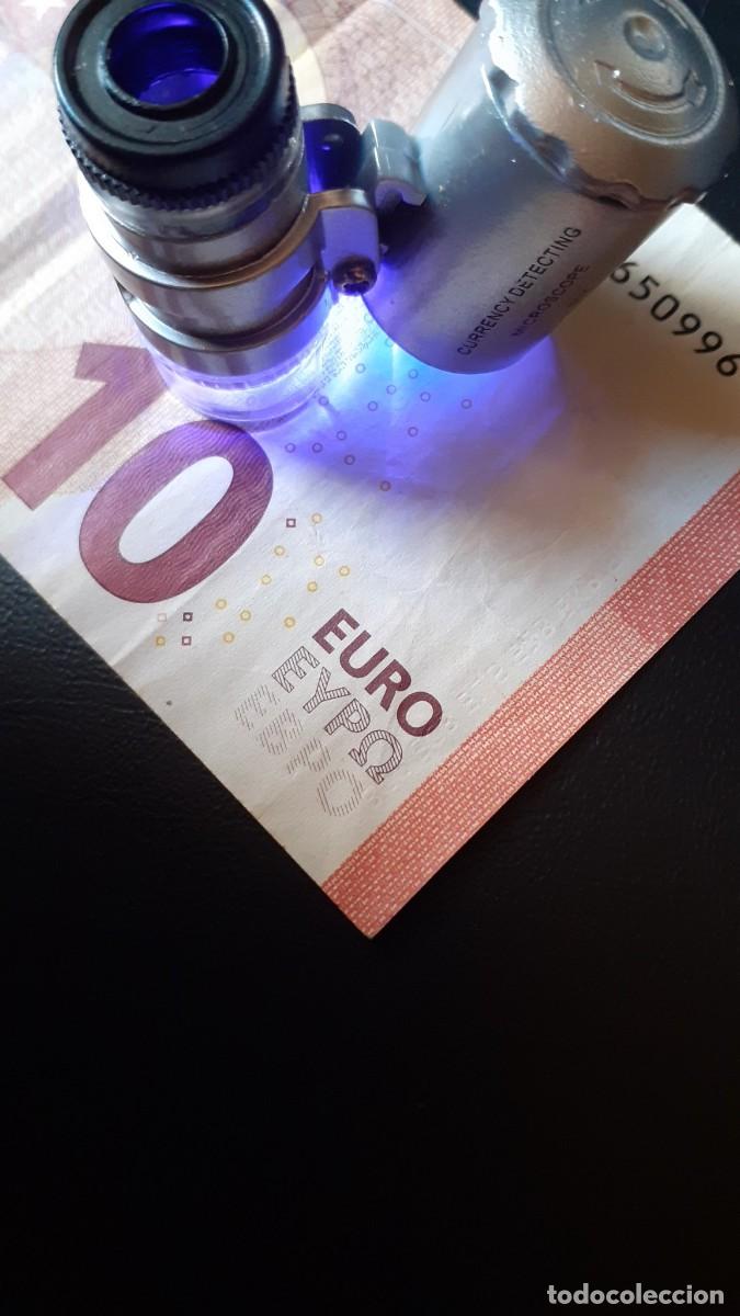 Material numism&aacute;tico: Mini Microscopio de Bolsillo con Luz LED y UV 60X - Foto 15