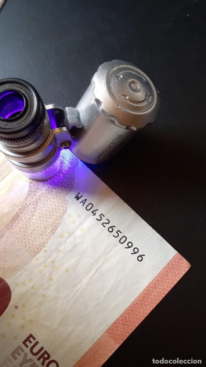 Material numism&aacute;tico: Mini Microscopio de Bolsillo con Luz LED y UV 60X - Foto 16