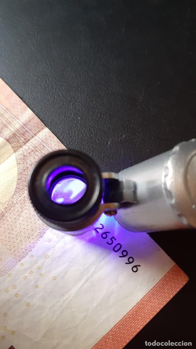 Material numism&aacute;tico: Mini Microscopio de Bolsillo con Luz LED y UV 60X - Foto 17