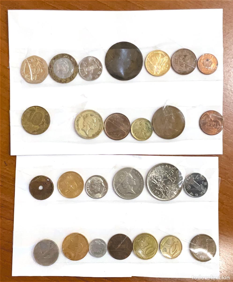 Material numism&aacute;tico: FT0750. NUMISMATICA. Conjunto de 26 monedas del mundo - Foto 1