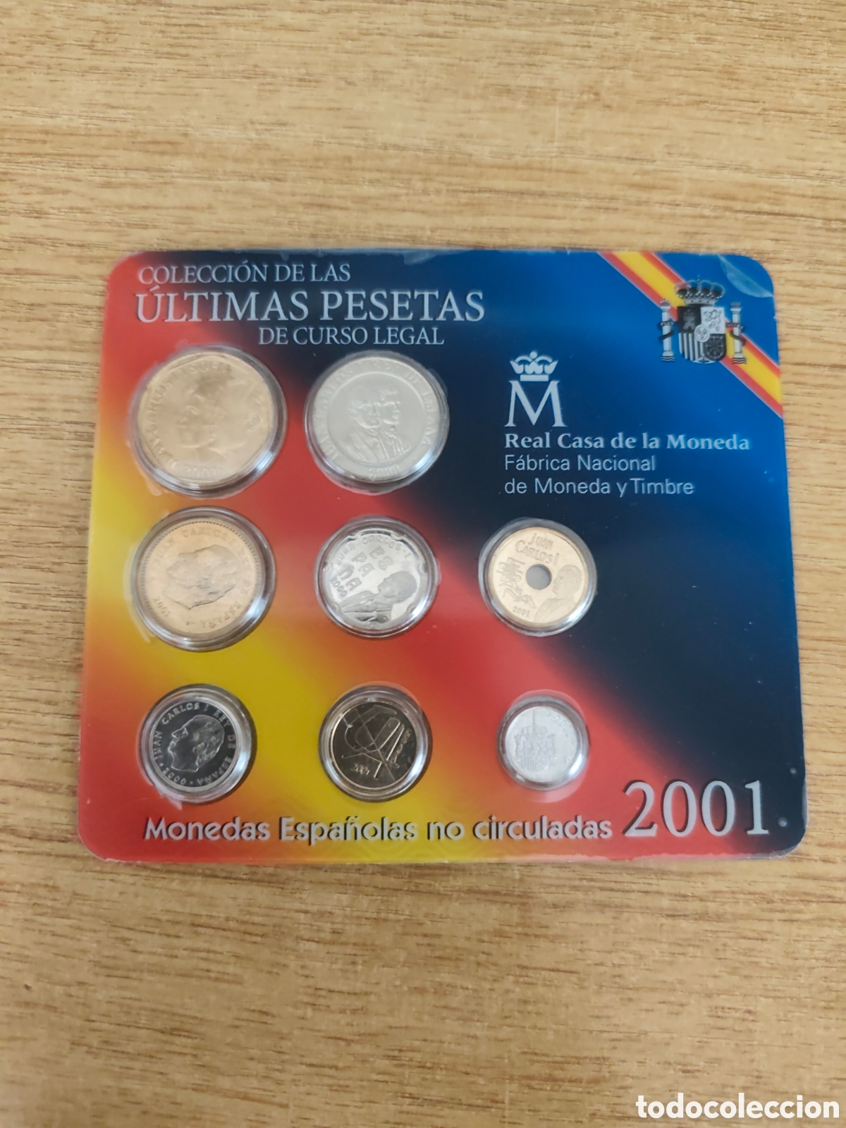 Material numism&aacute;tico: Espa&ntilde;a 2001 Cartera Oficicial S/C - Foto 1