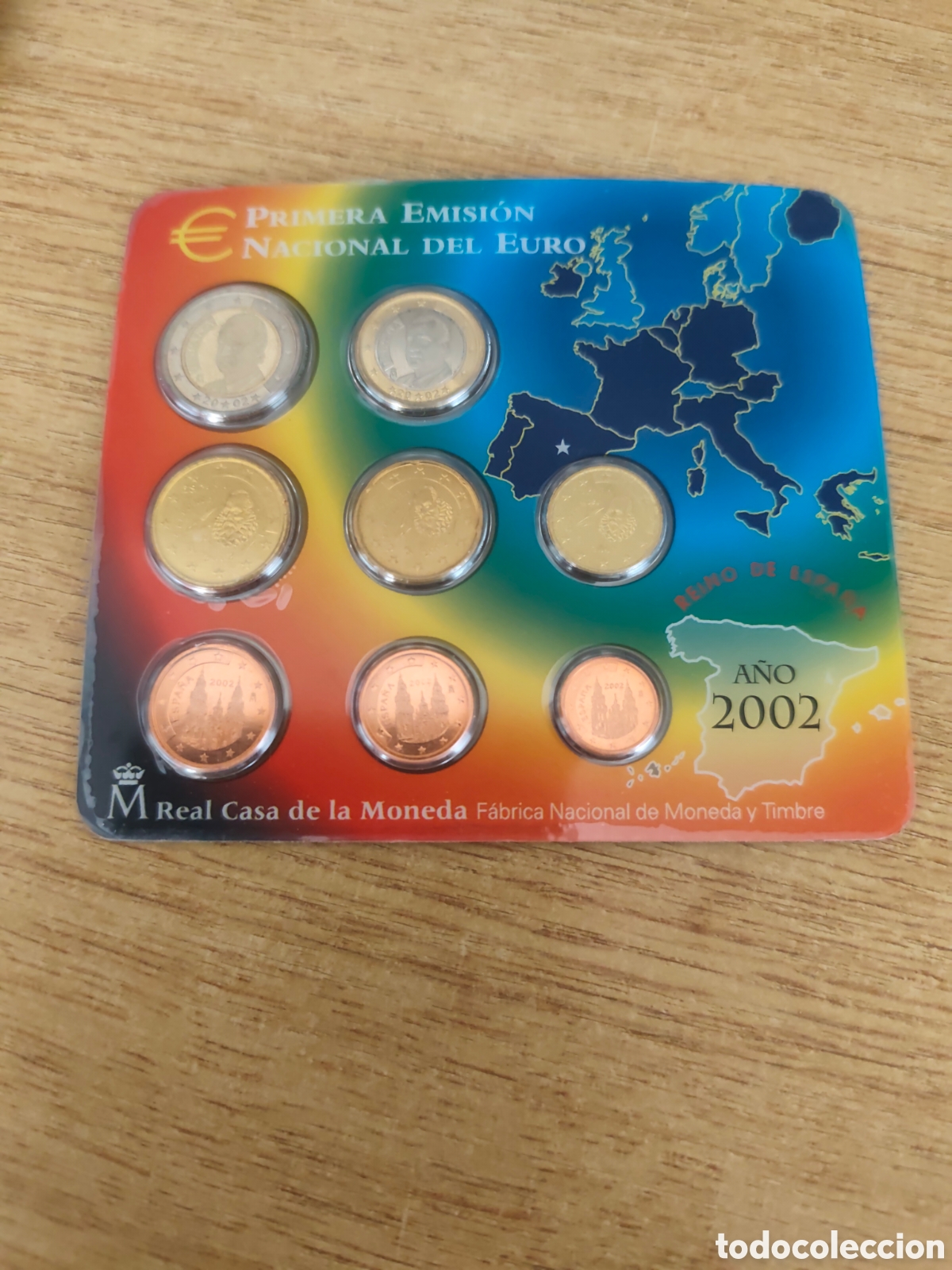 Material numism&aacute;tico: Espa&ntilde;a 2002 Cartera Oficicial S/C - Foto 1