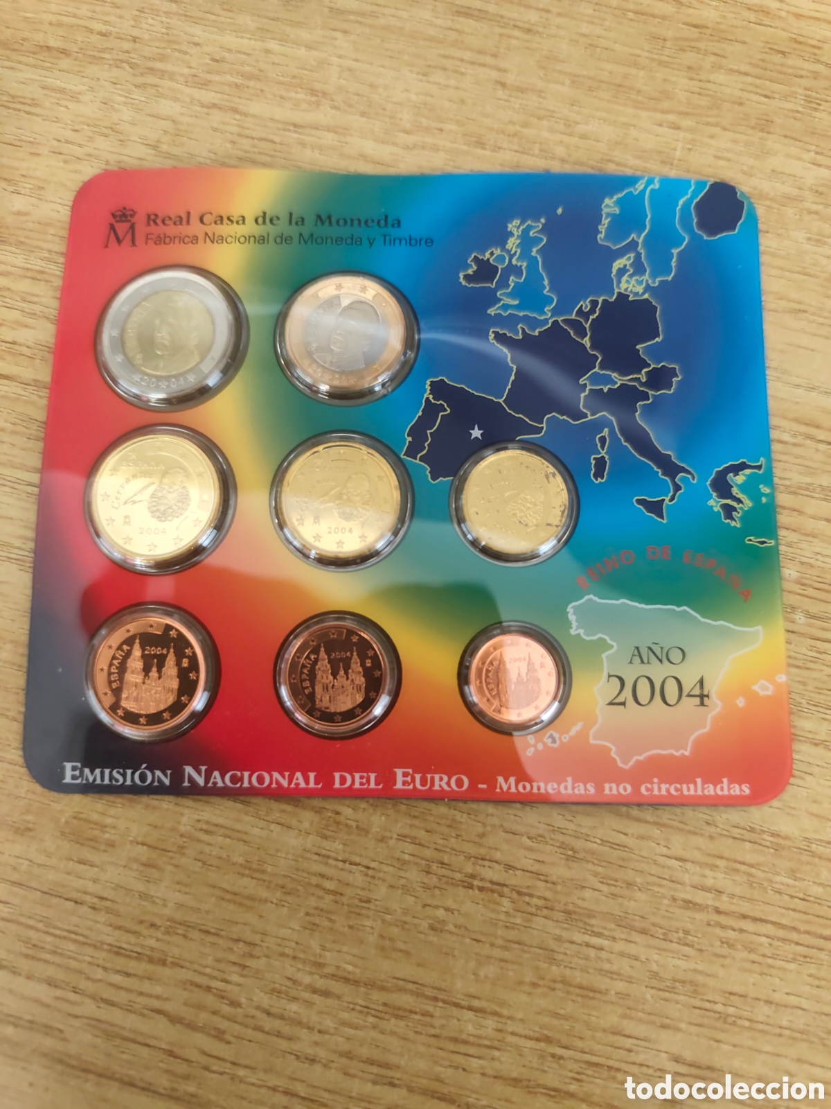 Material numism&aacute;tico: Espa&ntilde;a 2004 Cartera Oficicial S/C - Foto 2