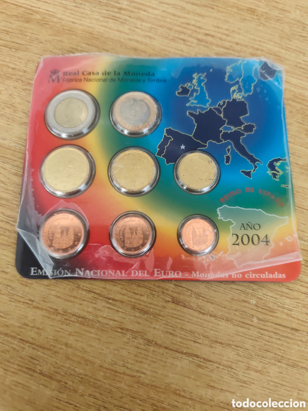 Material numism&aacute;tico: Espa&ntilde;a 2004 Cartera Oficicial S/C - Foto 1