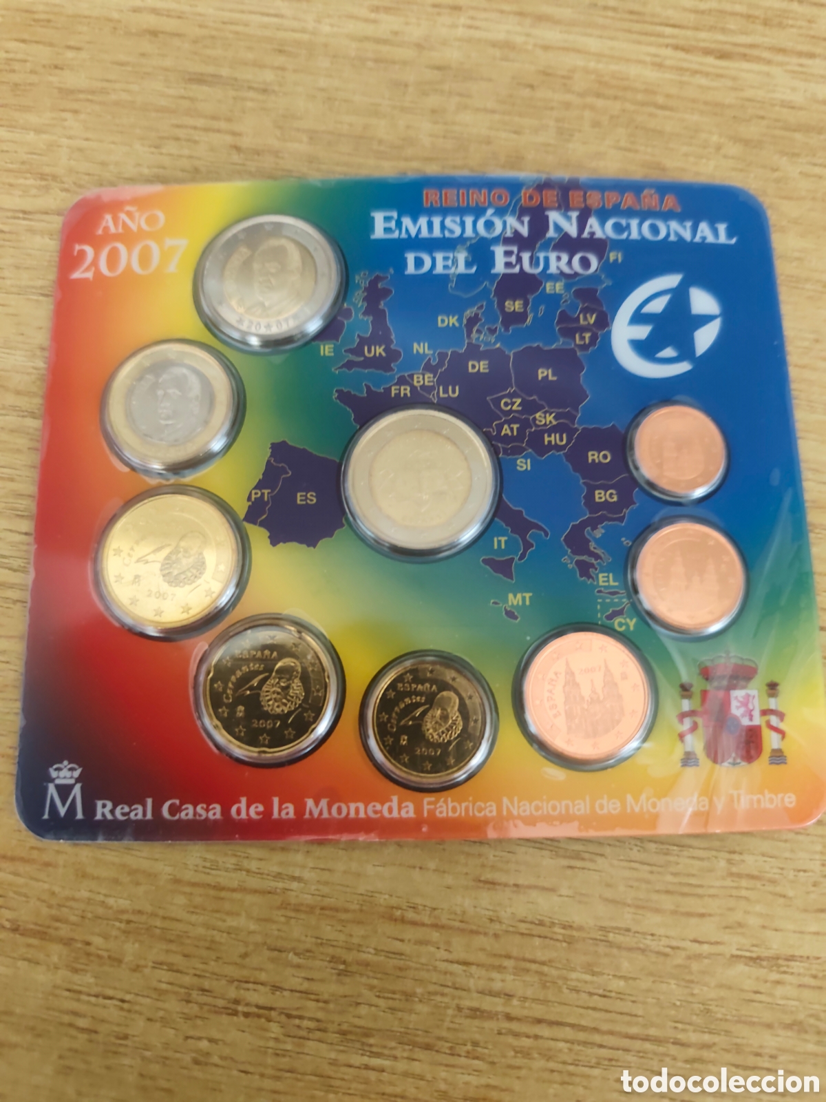 Material numism&aacute;tico: Espa&ntilde;a 2007 Cartera Oficicial S/C - Foto 1