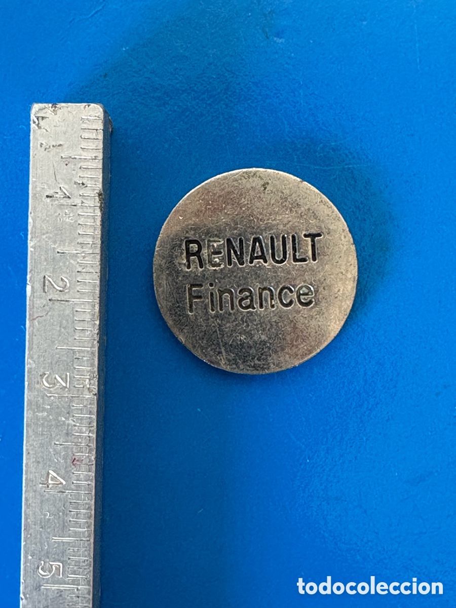 Material numism&aacute;tico: Antigua ficha Renault (A1) - Foto 2