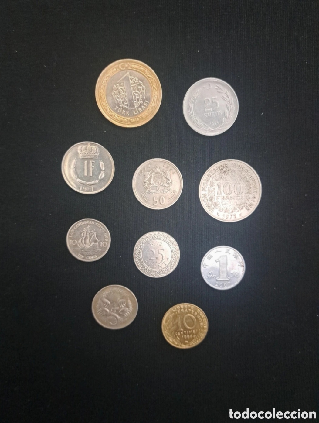 Material numism&aacute;tico: Lote n&deg; 5 compuesto de 10 monedas de colecci&oacute;n - Foto 2