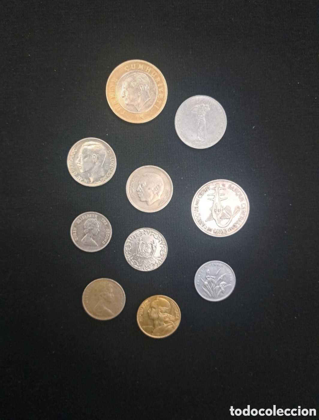 Material numism&aacute;tico: Lote n&deg; 5 compuesto de 10 monedas de colecci&oacute;n - Foto 1