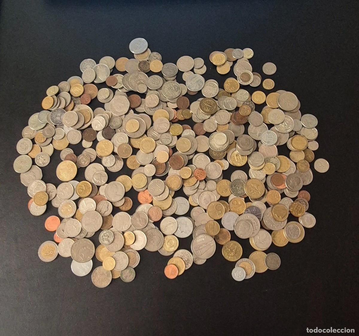 Material numism&aacute;tico: Gran lote de monedas de muchos pa&iacute;ses - Foto 1