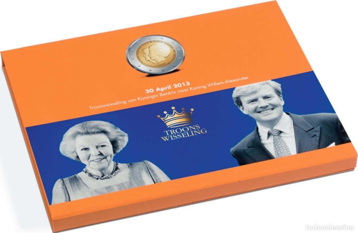 Material numism&aacute;tico: Estuche de presentaci&oacute;n, Cambio de Trono Holanda 2014 - Leuchtturm Ref. 344827 - Foto 1
