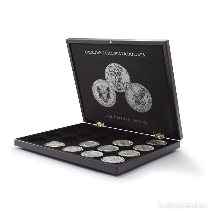 Material numism&aacute;tico: Estuche VOLTERRA American Eagle Leuchtturm - Leuchtturm - Foto 1