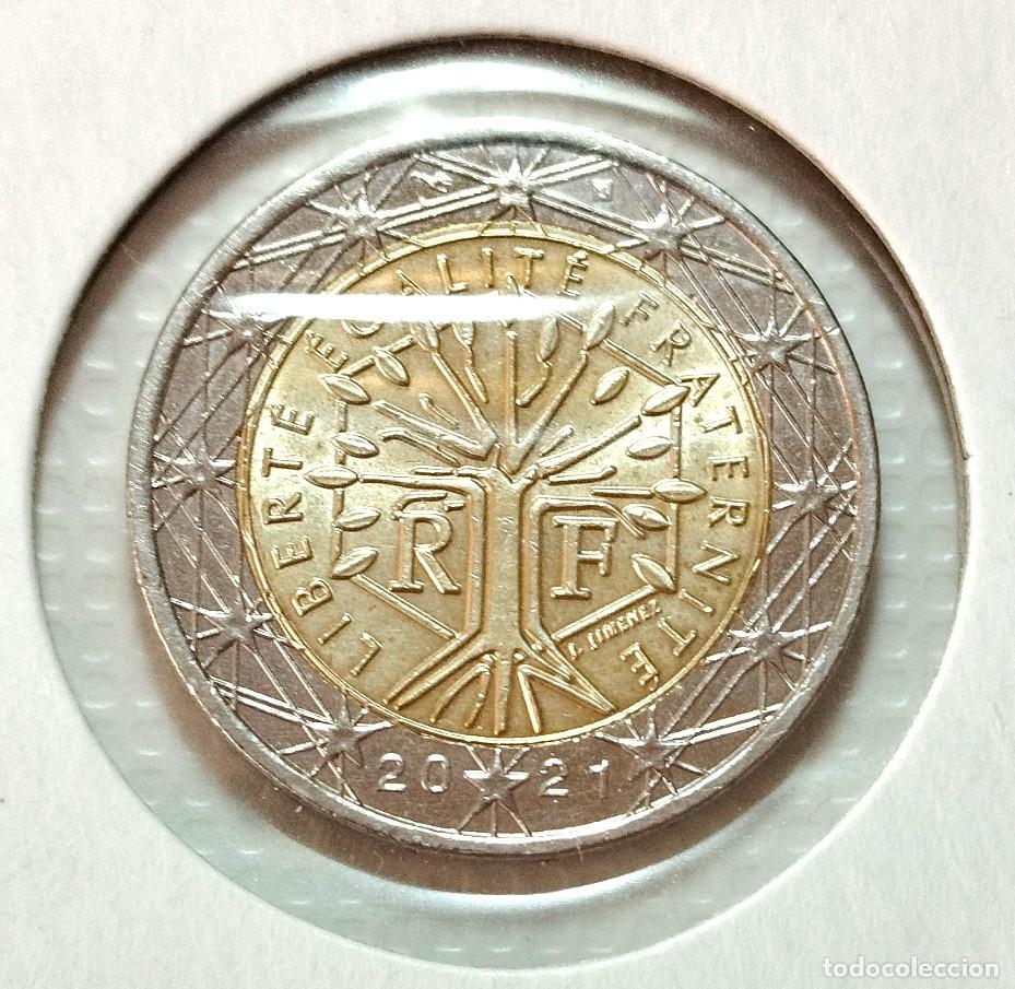 Material numism&aacute;tico: EUROPA . FRANCIA . 2 EUROS 2021 . SIN CIRCULAR - Foto 1