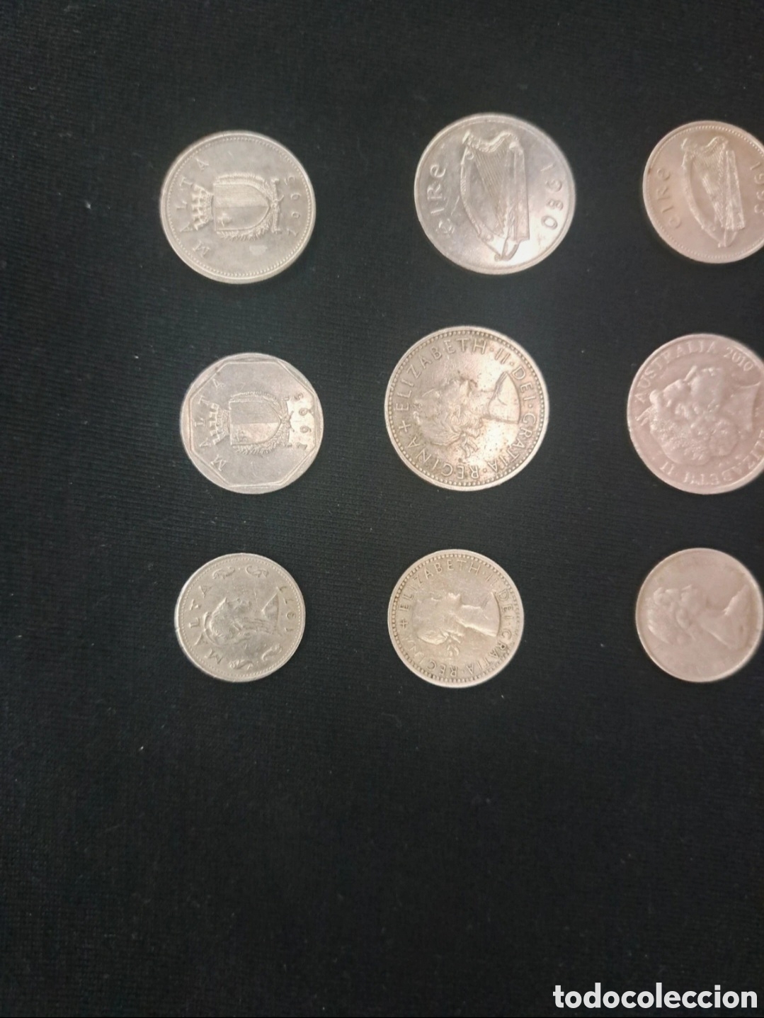 Material numism&aacute;tico: Lote n&deg; 13 ISLAS compuesto de 9 monedas de colecci&oacute;n - Foto 2