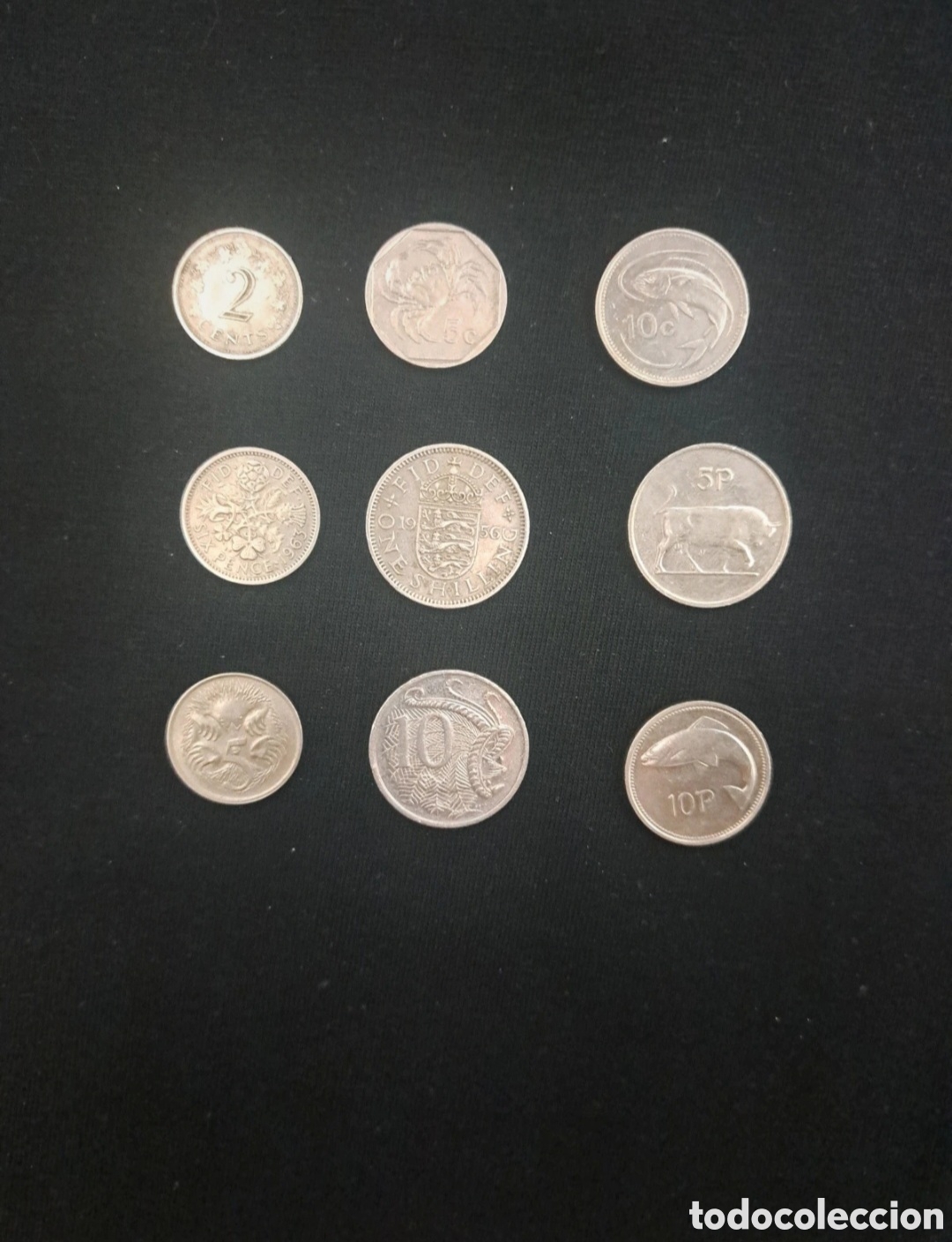 Material numism&aacute;tico: Lote n&deg; 13 ISLAS compuesto de 9 monedas de colecci&oacute;n - Foto 4