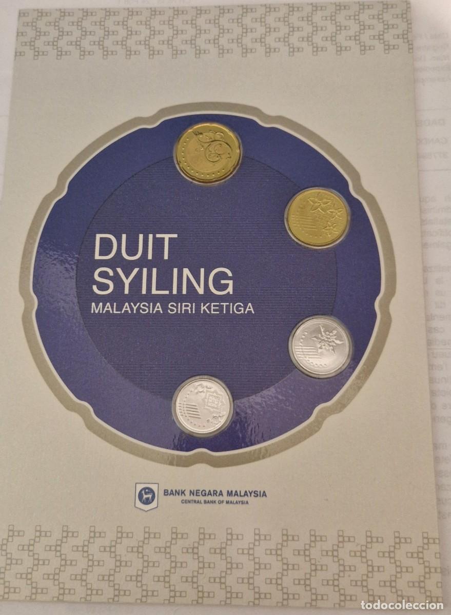 Material numism&aacute;tico: Set de monedas Malasia Duit Syiling - Foto 5