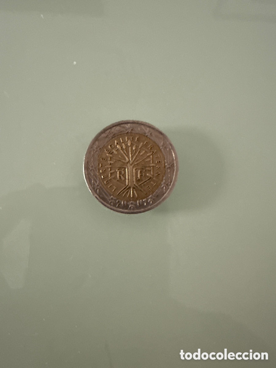 Material numism&aacute;tico: Moneda 2&euro; Francia 2001 - Foto 1