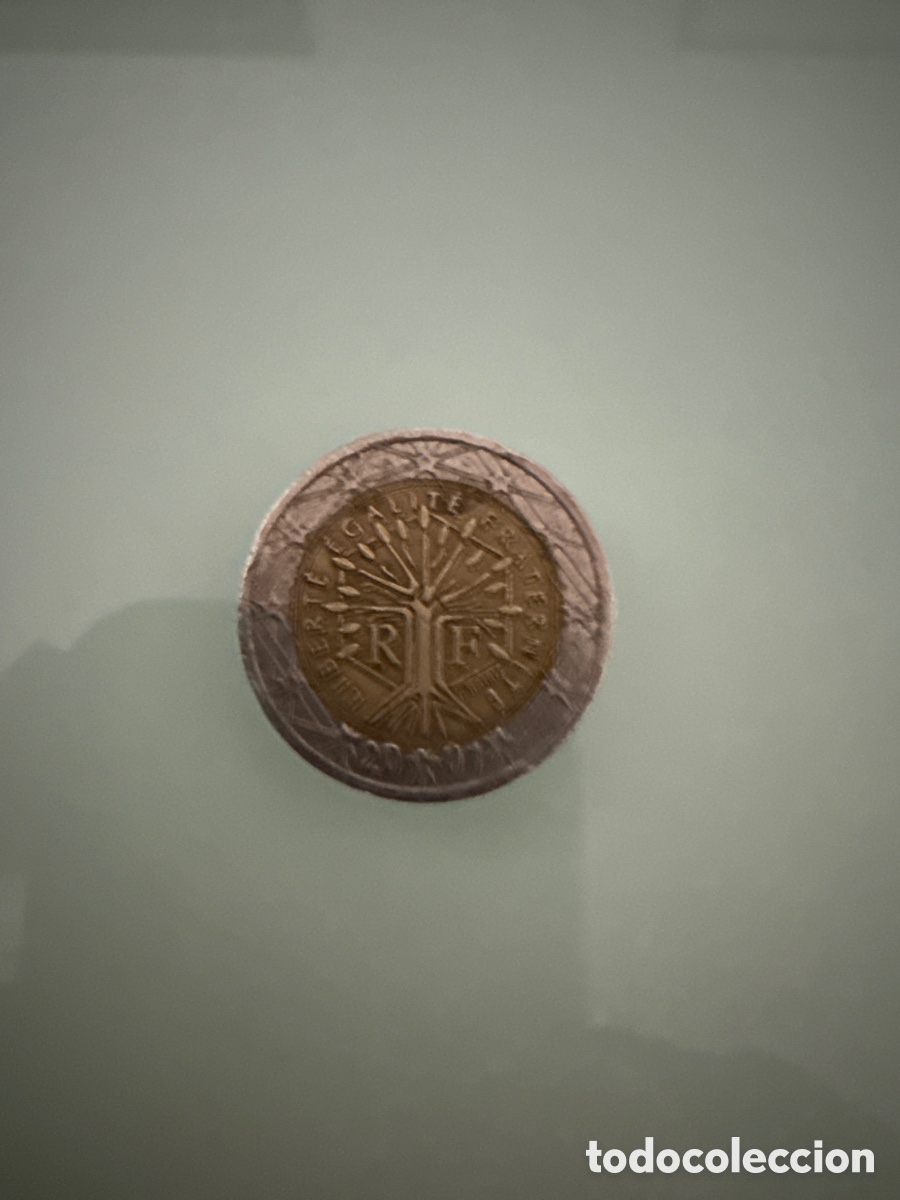 Material numism&aacute;tico: Moneda 2&euro; Francia 2001 - Foto 1