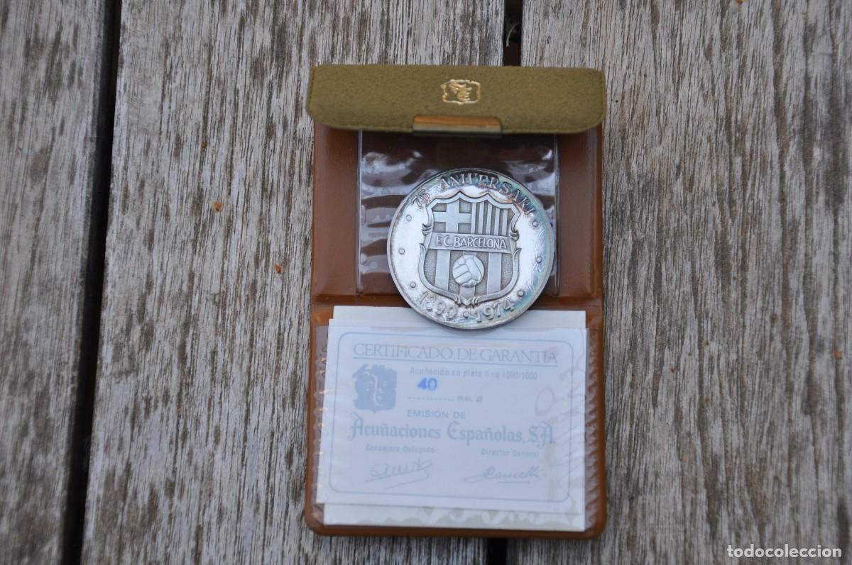 Material numism&aacute;tico: MONEDA PLATA 75 ANIRVASARI BAR&Ccedil;A - Foto 1