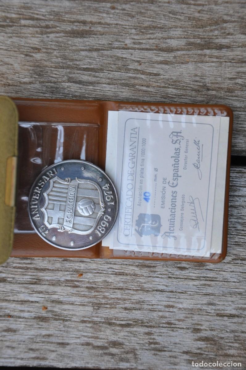 Material numism&aacute;tico: MONEDA PLATA 75 ANIRVASARI BAR&Ccedil;A - Foto 3