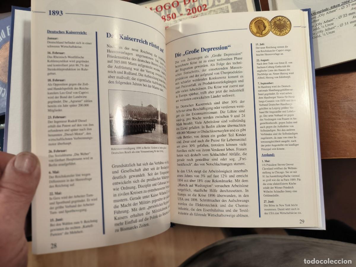 Material numism&aacute;tico: LIBRO DE MONEDAS DE LA ERA GUILLERMINA EN ALEMAN - Foto 4
