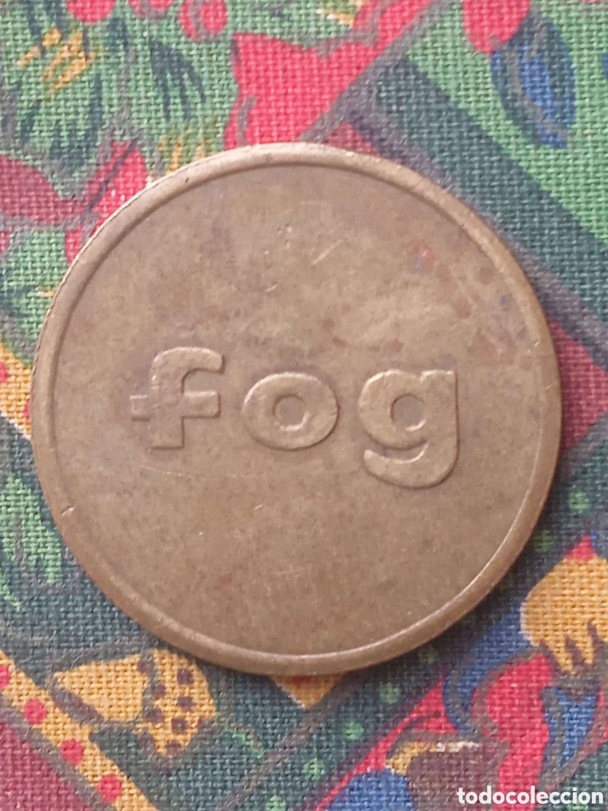 Material numism&aacute;tico: Token Ficha Fog Inglesa - Foto 1