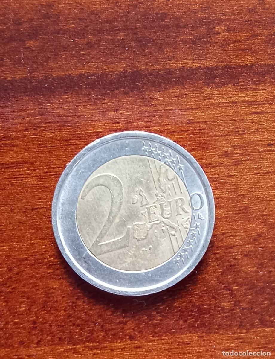 Material numism&aacute;tico: moneda de 2 euros del a&ntilde;o 2002, de eire - Foto 2
