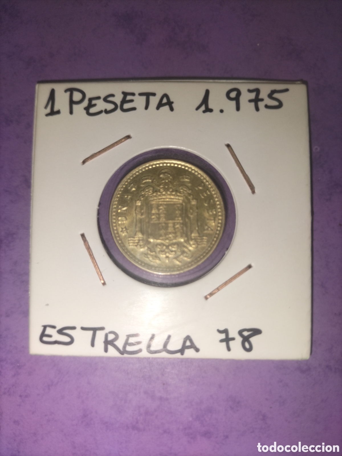 Material numism&aacute;tico: Peseta de (1975)estrella(78). - Foto 1