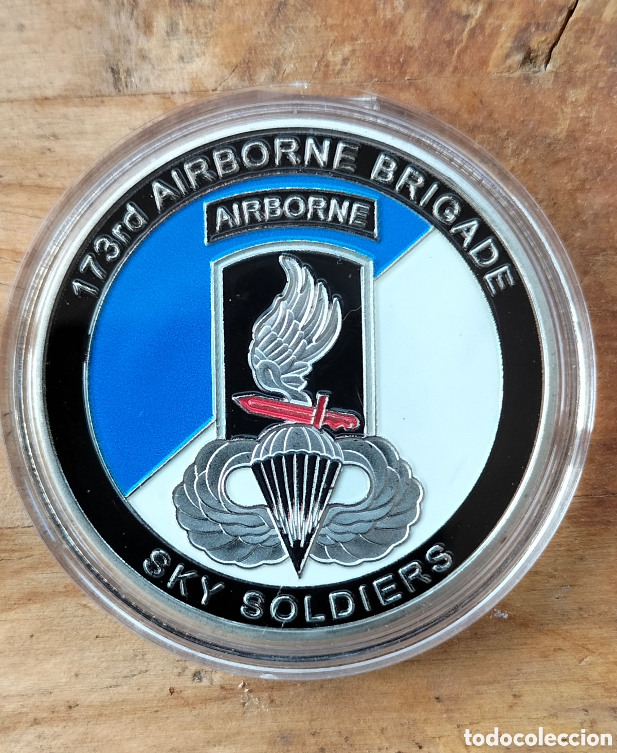 Material numism&aacute;tico: Moneda 173rd Airborne Brigade - Foto 1